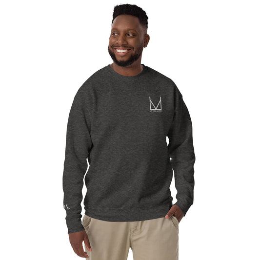 Luxury casual crew neck sweater by La Vida Luxur, designed for everyday comfort.