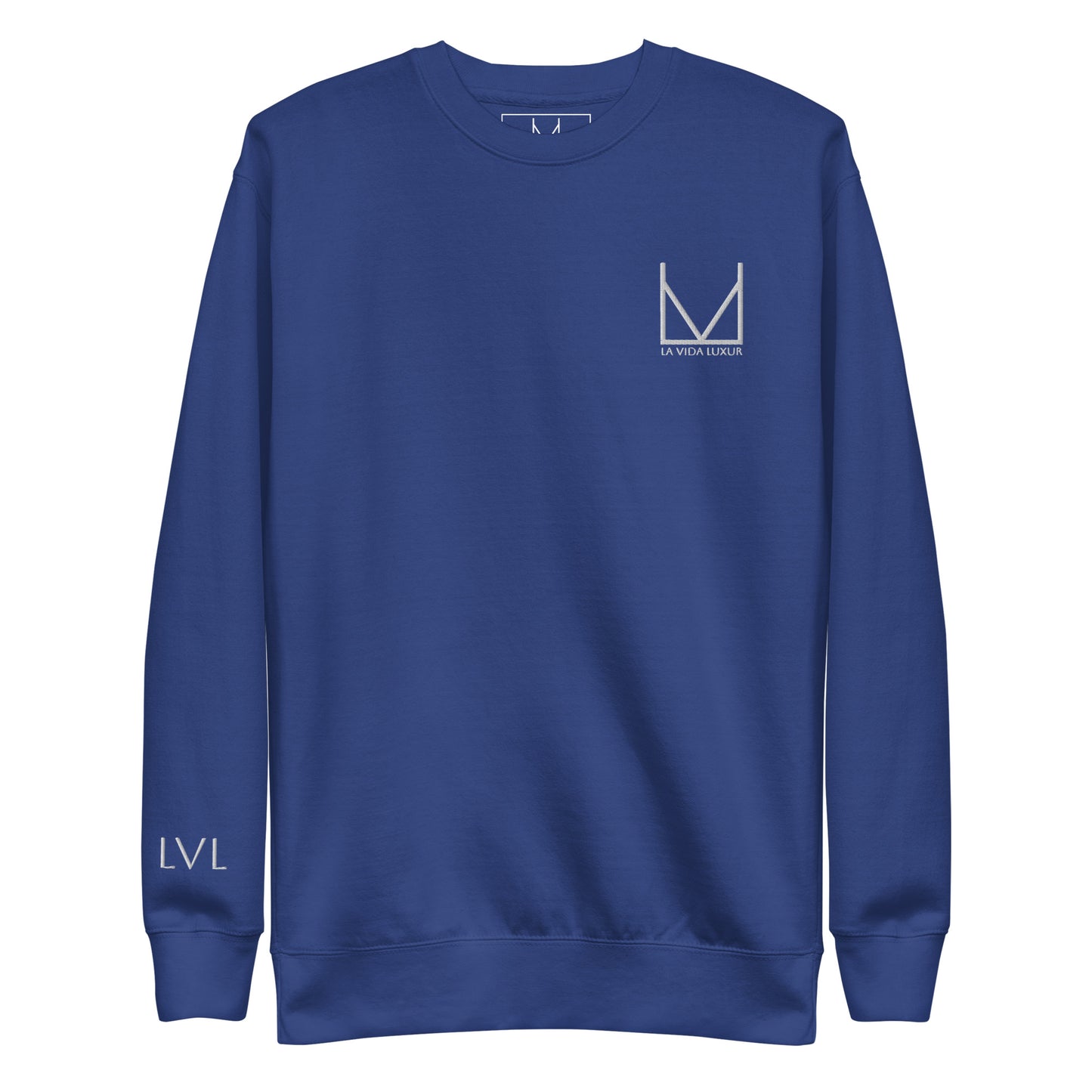 Luxury casual crew neck sweater by La Vida Luxur, designed for everyday comfort.