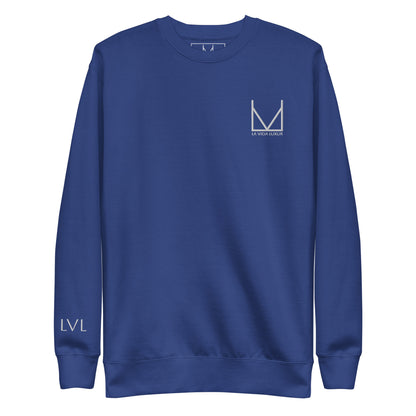 Luxury casual crew neck sweater by La Vida Luxur, designed for everyday comfort.