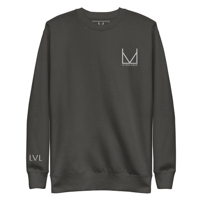 Luxury casual crew neck sweater by La Vida Luxur, designed for everyday comfort.