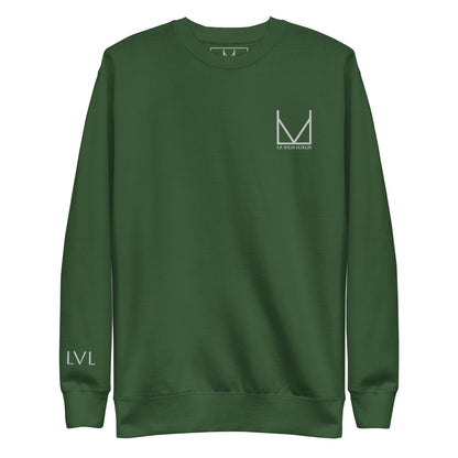 Luxury casual crew neck sweater by La Vida Luxur, designed for everyday comfort.