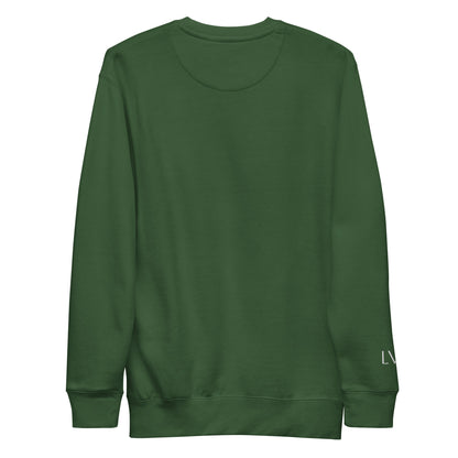 Luxury casual crew neck sweater by La Vida Luxur, designed for everyday comfort.