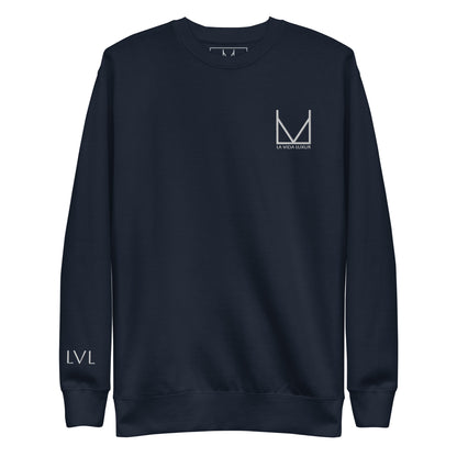 Luxury casual crew neck sweater by La Vida Luxur, designed for everyday comfort.
