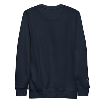 Luxury casual crew neck sweater by La Vida Luxur, designed for everyday comfort.